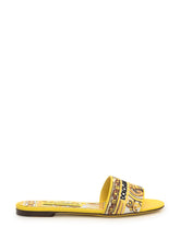 Flat Slipper Embroidered - Dolce & Gabbana | Lidia Shopping