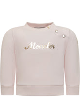 MONCLER KIDS - Felpa Moncler - Rosa - LIDIASHOPPING® - Official Website