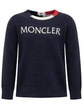 MONCLER KIDS - Maglia Moncler - Blu - LIDIASHOPPING® - Official Website