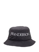 J.W. ANDERSON - Bucket Hat - Black - LIDIASHOPPING® - Official Website