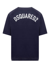DSQUARED2 - T-Shirt - Blu | Lidia Shopping | Official Website