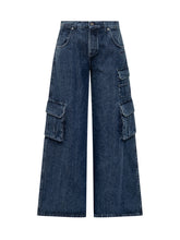 Cargo Jeans with Logo - Off White | Lidia Shopping
