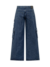 Cargo Jeans with Logo - Off White | Lidia Shopping