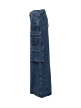 Cargo Jeans with Logo - Off White | Lidia Shopping