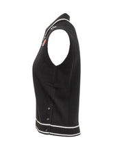 THOM BROWNE - Polo Shirt with Rose and Hector Logo - Black - LIDIASHOPPING® - Official Website
