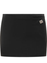 GIVENCHY - Minigonna con Logo - Nero | Lidia Shopping | Official Website