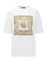 T-Shirt with La Coupe de Dieux Print - Versace | Lidia Shopping