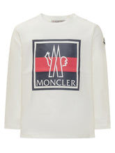 MONCLER KIDS - T-Shirt - Beige - LIDIASHOPPING® - Official Website