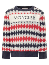 MONCLER KIDS - Maglia Tricot - Multicolore - LIDIASHOPPING® - Official Website