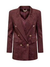 Jacket with Jacquard Lettering - Elisabetta Franchi | Lidia Shopping