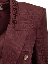 Jacket with Jacquard Lettering - Elisabetta Franchi | Lidia Shopping