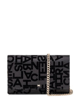 Lettering Satin Bag - Elisabetta Franchi | Lidia Shopping