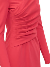 EMPORIO ARMANI - Dress with Ruffles - Pink - LIDIASHOPPING® - Official Website