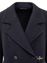 FAY - Cappotto Peacoat - Blu - LIDIASHOPPING® - Official Website