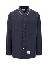 THOM BROWNE - Oversized Shirt - Blue | Lidia Shopping ® | Official Website