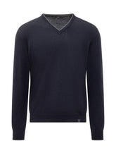 FAY - Wool Pullover - Blue | Lidia Shopping ® | Official Website