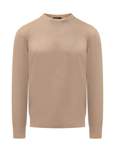 FAY - Wool Pullover - Beige - LIDIASHOPPING® - Official Website