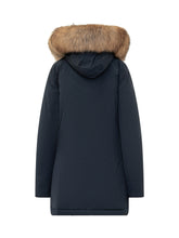 WOOLRICH - Luxury Artic Raccoon Parka - Blu | Lidia Shopping | Official Website