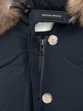 WOOLRICH - Luxury Artic Raccoon Parka - Blu | Lidia Shopping | Official Website