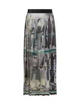 Skirt with Jan De Vliegher Print - Msgm | Lidia Shopping