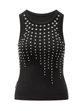 Tank Top with Rhinestones - Des Phemmes | Lidia Shopping