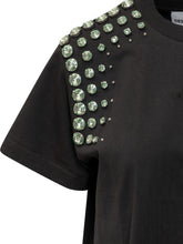 T-Shirt with Rhinestones - Des Phemmes | Lidia Shopping