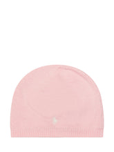 POLO RALPH LAUREN KIDS - Beanie - Pink - LIDIASHOPPING® - Official Website