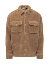 Teddy Effect Jacket with Logo - Men | Lidia Shopping