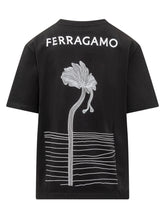 T-Shirt with Logo - Ferragamo | Lidia Shopping