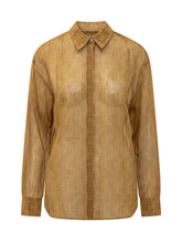 Shirt with Monogram Print - Ferragamo | Lidia Shopping