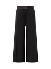 VICTORIA BECKHAM - Pantalone - Nero - LIDIASHOPPING® - Official Website