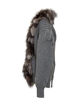 SWORD - Cardigan Frida - Grigio - LIDIASHOPPING® - Official Website