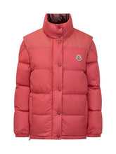 MONCLER - Verone Down Jacket - Red - LIDIASHOPPING® - Official Website