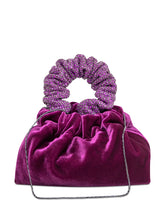 TWENTY FOURHAITCH - Satin Anaan Bag - Purple - LIDIASHOPPING® - Official Website