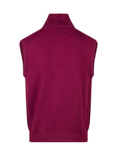 SEVEN GAUGE - Merino Vest - Red - LIDIASHOPPING® - Official Website