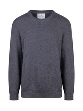 SEVEN GAUGE - Merino Sweater - Blue - LIDIASHOPPING® - Official Website