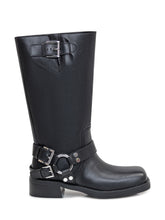 MICHAEL MICHAEL KORS - Crosby Moto Boot - Black - LIDIASHOPPING® - Official Website