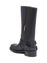 MICHAEL MICHAEL KORS - Crosby Moto Boot - Black - LIDIASHOPPING® - Official Website