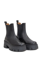 ENNEQUADRO - Stivale in Pelle - Nero | Lidia Shopping | Official Website