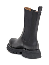 ENNEQUADRO - Leather Boot - Black - LIDIASHOPPING® - Official Website