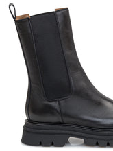 ENNEQUADRO - Stivale in Pelle - Nero | Lidia Shopping | Official Website