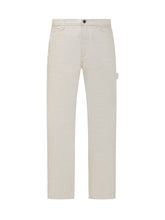 DICKIES - Duck Carpenter Trousers - White - LIDIASHOPPING® - Official Website
