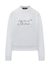 DSQUARED2 - Crewneck Sweatshirt - White - LIDIASHOPPING® - Official Website