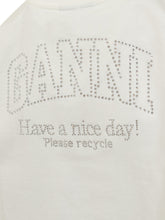 T-Shirt with Logo - Ganni | Lidia Shopping