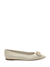 FERRAGAMO - Zea New Vara Ballet - Beige - LIDIASHOPPING® - Official Website