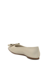 FERRAGAMO - Zea New Vara Ballet - Beige - LIDIASHOPPING® - Official Website