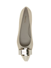 FERRAGAMO - Zea New Vara Ballet - Beige - LIDIASHOPPING® - Official Website