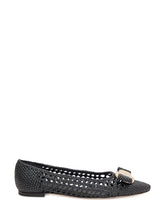 FERRAGAMO - Ballerina Zea - Nero - LIDIASHOPPING® - Official Website