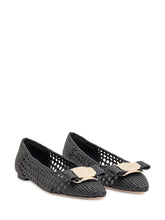 FERRAGAMO - Ballerina Zea - Nero - LIDIASHOPPING® - Official Website