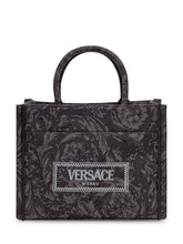 VERSACE - Shopper Piccola Athena Barocco - Nero | Lidia Shopping | Official Website